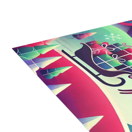 Festive Reindeer Flight Postcard Bundles (envelopes included)