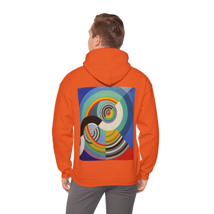 Rythme No. 3 by Robert Delaunay Heavy Blend™ Hooded Sweatshirt