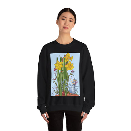 Daffodil Fairy Unisex Heavy Blend™ Crewneck Sweatshirt