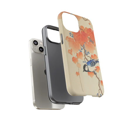 Japanese Bird and Branch by Ohara Koson Phone Cases