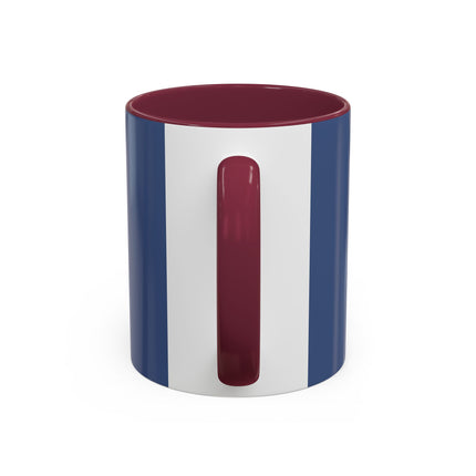 The Lady Of The Cherry Blossoms Colorful Mugs – Art Deco Spring Elegance