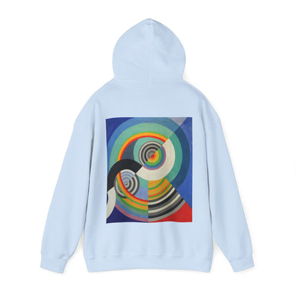 Rythme No. 3 by Robert Delaunay Heavy Blend™ Hooded Sweatshirt
