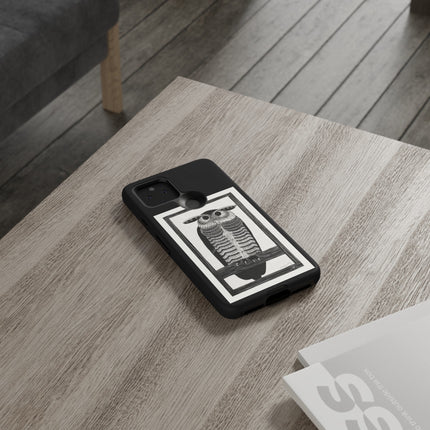 Horned Owl by Samuel Jessurun de Mesquita Phone Cases