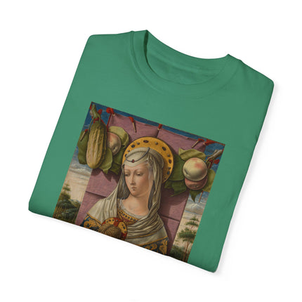 Madonna and Child by Carlo Crivelli Unisex Garment-Dyed T-shirt