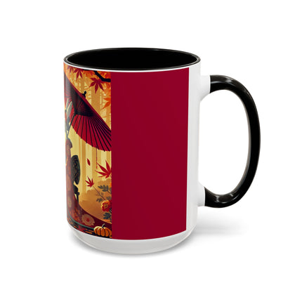 Theatrical Harvest Rabbit Colorful Mugs (11oz, 15oz)