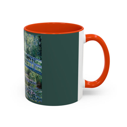 Water Lilies and Japanese Bridge by Claude Monet Colorful Mugs (11oz, 15oz)
