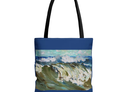 The Wave by Karl Hagemeister Tote Bag (AOP)