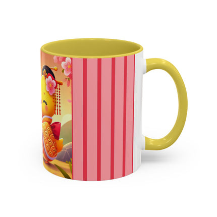 Whimsical Springtime Exchange Colorful Mugs (11oz, 15oz)
