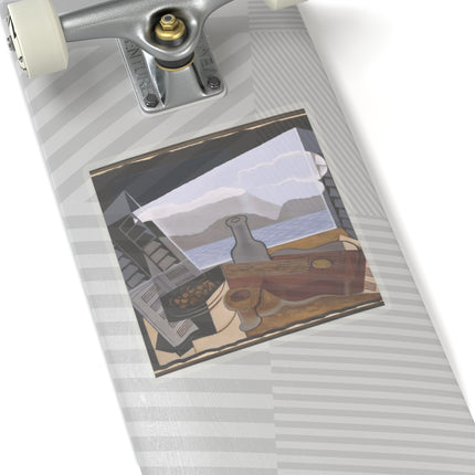 Open Window by Juan Gris Kiss-Cut Stickers (4 Sizes)