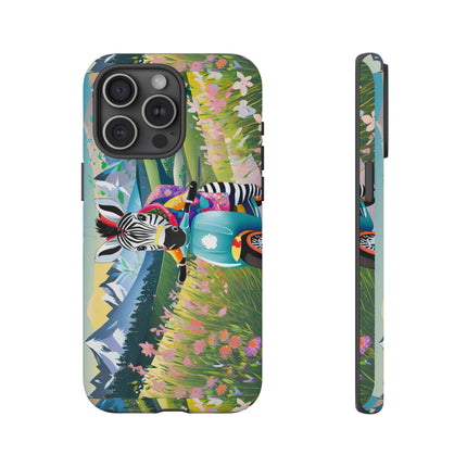 Stripes on Wheels Phone Cases