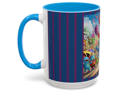 Monster Parade Madness Colorful Mugs (11oz, 15oz)