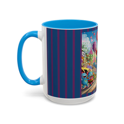Monster Parade Madness Colorful Mugs (11oz, 15oz)