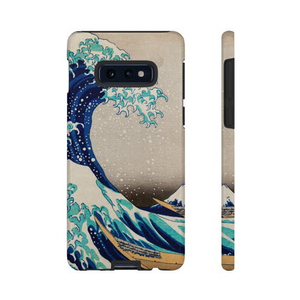 The Great Wave off Kanagawa by Katsushika Hokusai Phone Cases