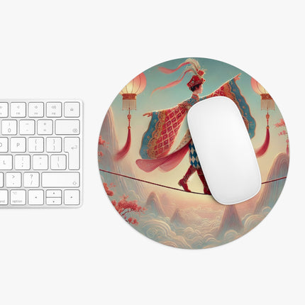 The Lantern Walker Mouse Pad