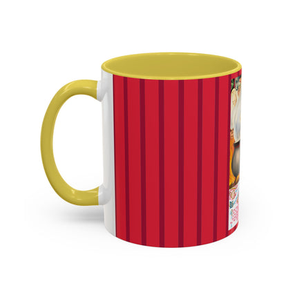 The Hallowe'en Cauldron In the Firelight's Gleam Colorful Mugs (11oz, 15oz)