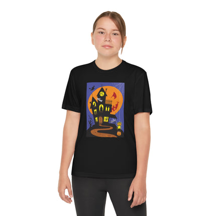 Halloween Night at the Haunted House Youth Competitor Tee