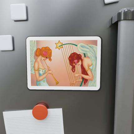 Heavenly Angel Duet Die-Cut Magnets (5 Sizes)
