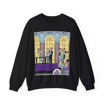 Au Revoir by George Barbier Heavy Blend™ Crewneck Sweatshirt