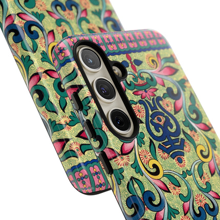 Colorful Flower Pattern by Owen Jones Phone Cases
