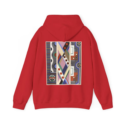 Collection decors et couleurs Pl.19 by Georges Valmier Heavy Blend™ Hooded Sweatshirt