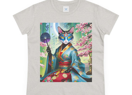 Cyberpunk Geisha Cotton Tee