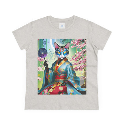 Cyberpunk Geisha Cotton Tee