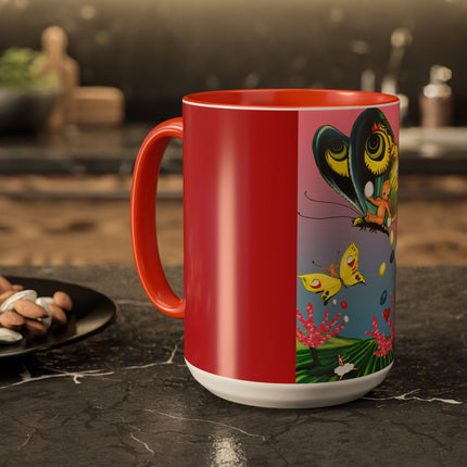 Flight Of Easter Delight Colorful Mugs (11oz, 15oz)