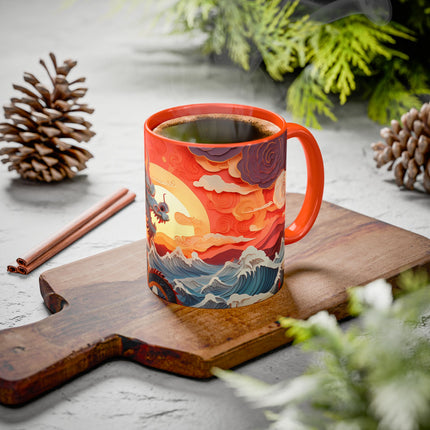 Emergence of the Dragon Colorful Mugs (11oz, 15oz)