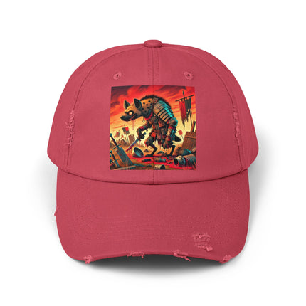 The Cunning Scavenger Unisex Distressed Cap