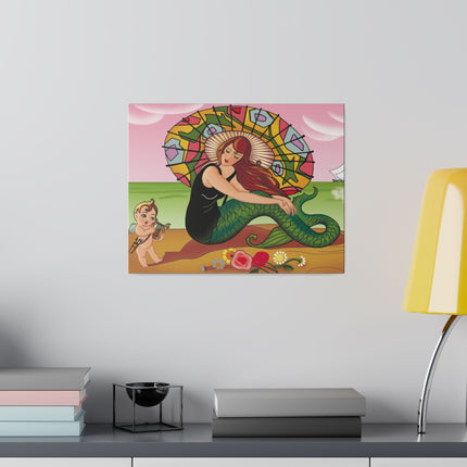 Art Deco Mermaid – Siren Serenade by Carlo Chiostri