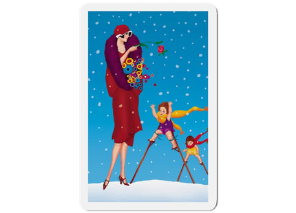 Snowfall & Couture Die-Cut Magnets (5 Sizes)