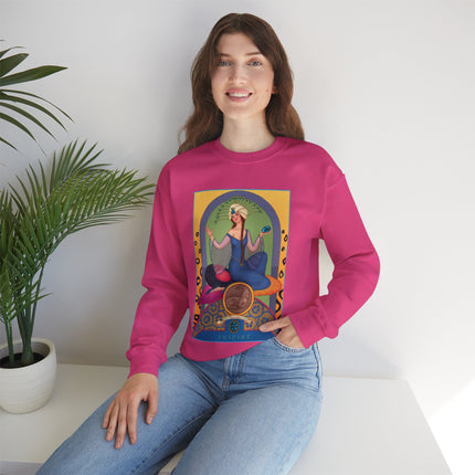 December & Tanzanite (from the Gem Series) by Sofia Chiostri Heavy Blend™ Crewneck Sweatshirt