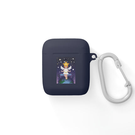 Starry Swing – Celestial Angel Night Sky AirPods Case