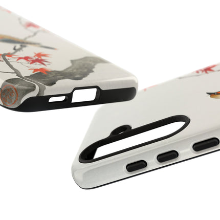 Japanese Bird on Maple by Ohara Koson Phone Cases