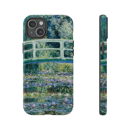 Water Lilies and Japanese Bridge by Claude Monet Phone Cases