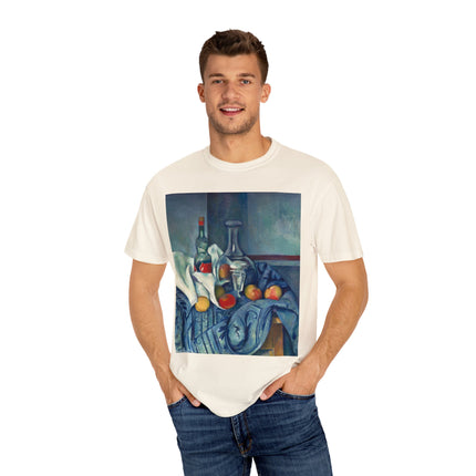 The Peppermint Bottle by Paul Cézanne Unisex Garment-Dyed T-shirt