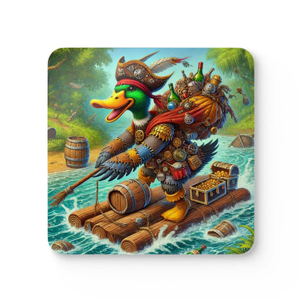 The Daring Drake Corkwood Coaster Set