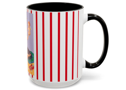 Art Deco Christmas Colorful Mugs (11oz, 15oz)