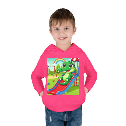 Playground Crocodile Joy Toddler Pullover Fleece Hoodie