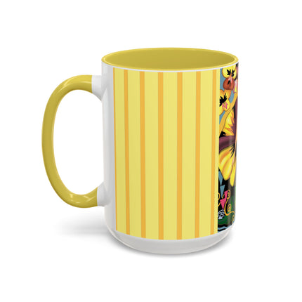 Enchanted Pansy Elegance Colorful Mugs (11oz, 15oz)