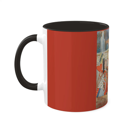 Off with her head! Off with— by Sir John Tenniel Colorful Mugs, 11oz
