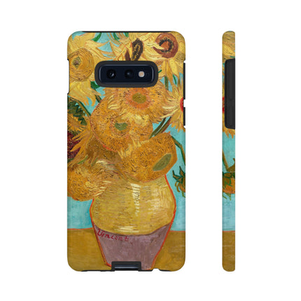 Vase with Twelve Sunflowers by Vincent Van Gogh Phone Cases