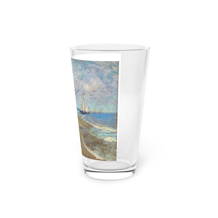 Fishing Boats by Vincent Van Gogh Glass, 16oz