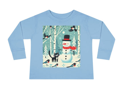Frosty Forest Friends Toddler Long Sleeve Tee