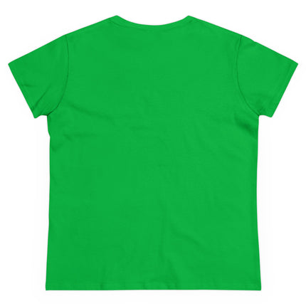 Black Cat in Kimono Women's Midweight Cotton Tee