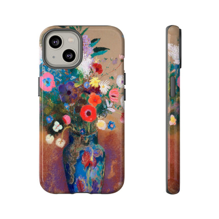 Bouquet of Flowers by Odilon Redon Phone Cases