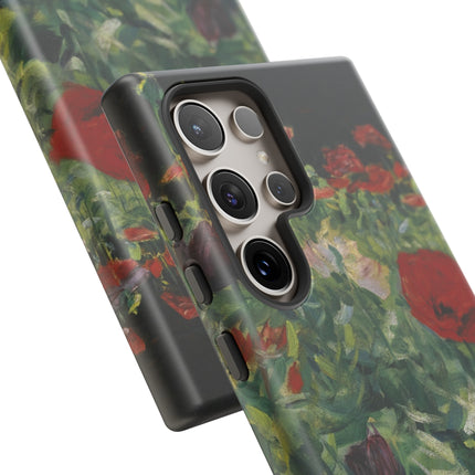 Poppies (A Study of Poppies for Carnation, Lily, Lily, Rose) by John Singer Sargent Phone Cases
