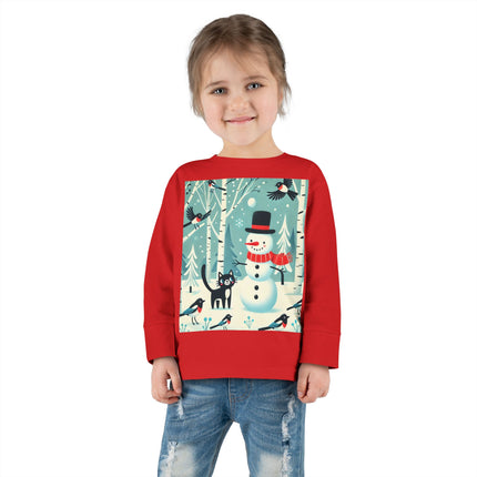 Frosty Forest Friends Toddler Long Sleeve Tee
