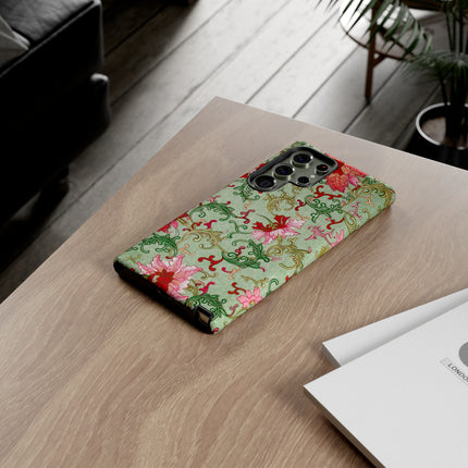 Flower Illustration by Owen Jones Phone Cases