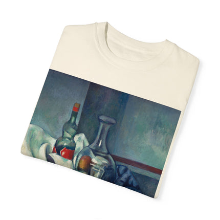 The Peppermint Bottle by Paul Cézanne Unisex Garment-Dyed T-shirt